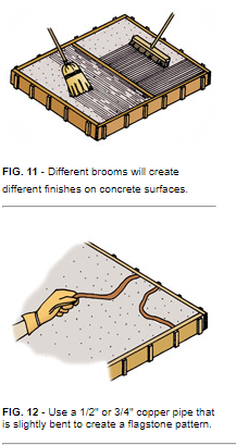DIFFERENT WAYS TO FINISH CONCRETE CONTINUED