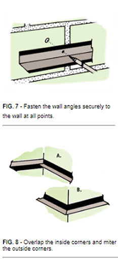 INSTALLING WALL ANGLES MORE